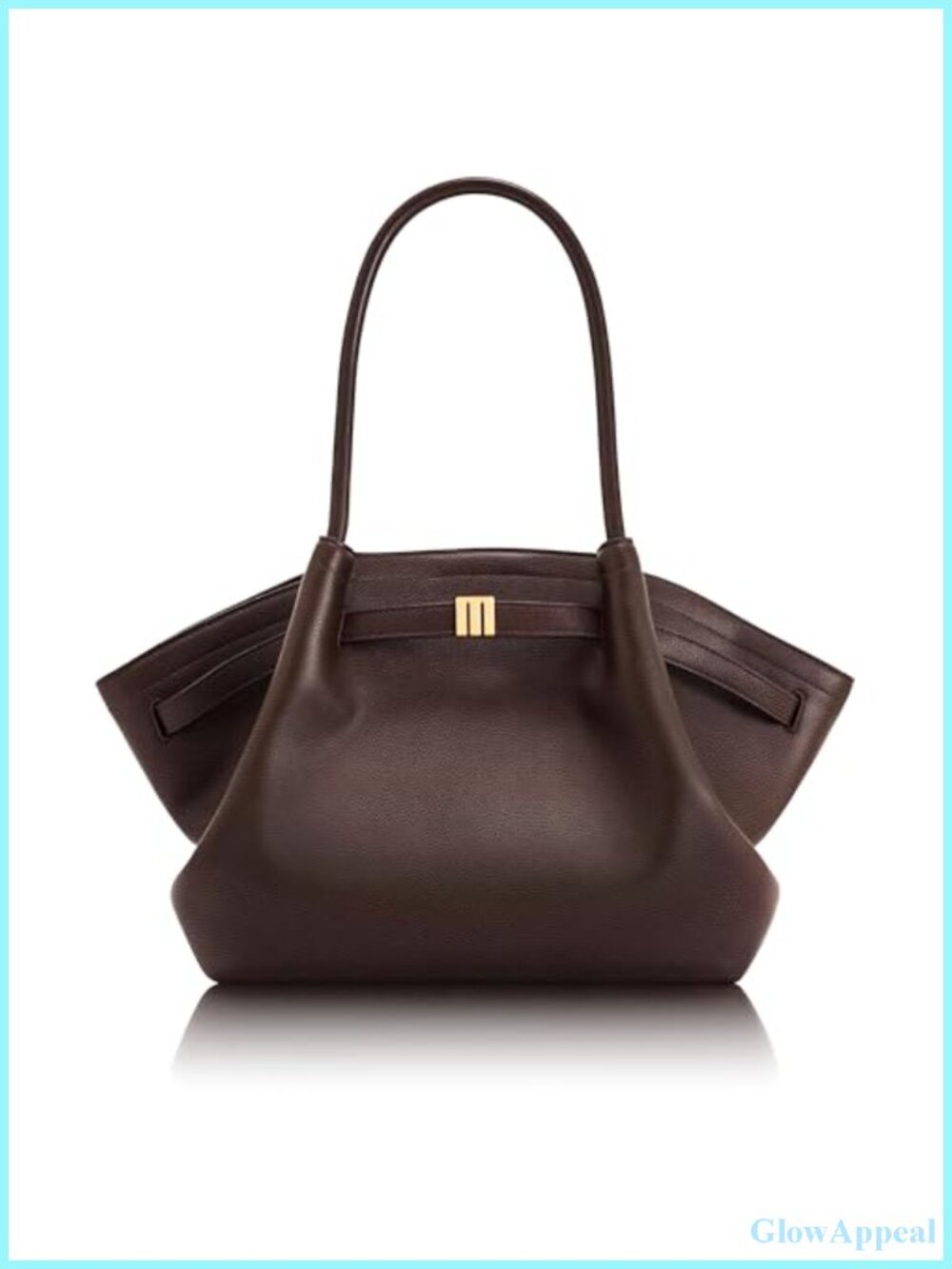Vegan Leather Designer Tote Bag for Women Large Shoulder Handbag